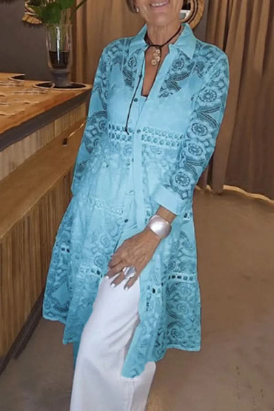 Sophia | Elegant Lace Shirt