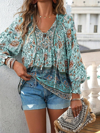 Mia | Breezy Floral Blouse