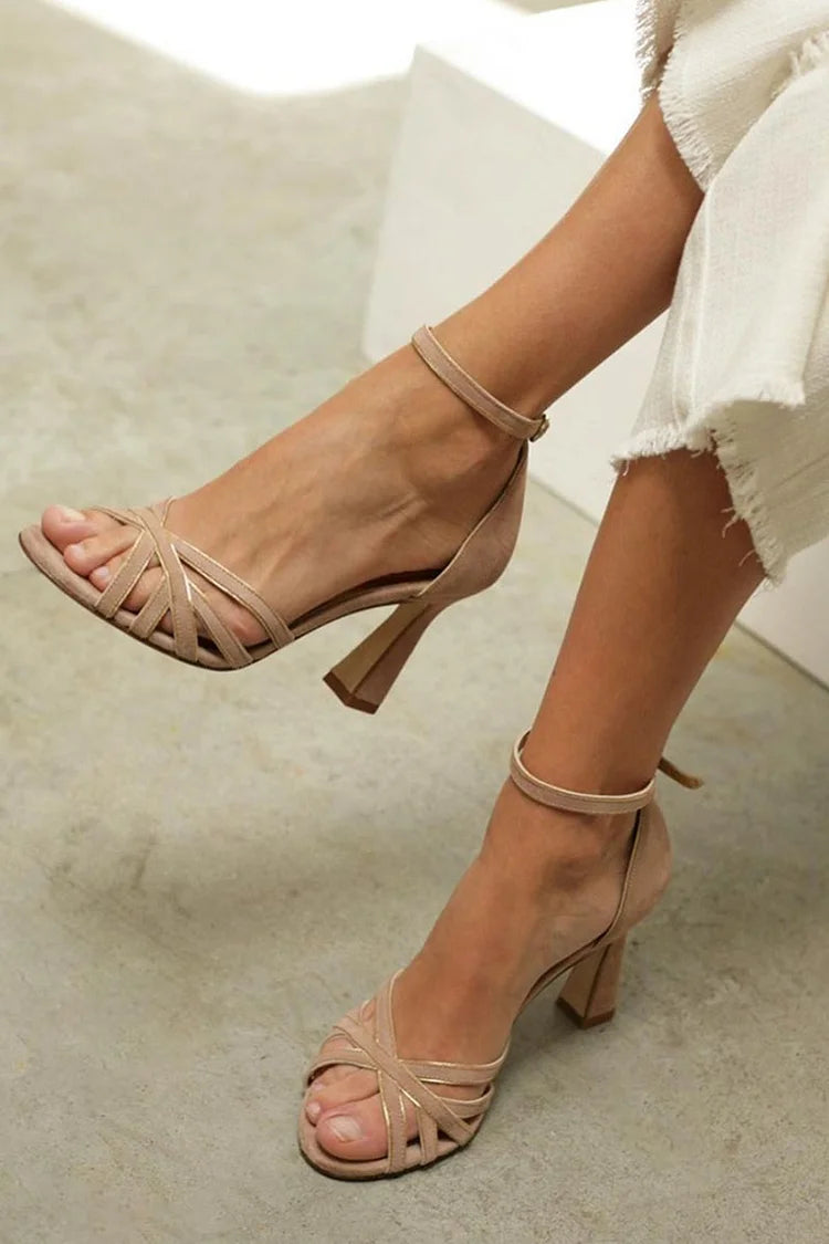 Holly | Elegant Strappy Sandals