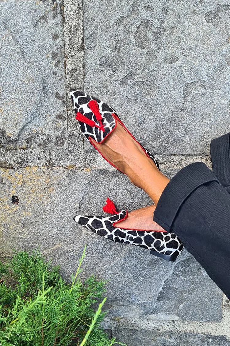 Erin | Bold Animal Print Loafers