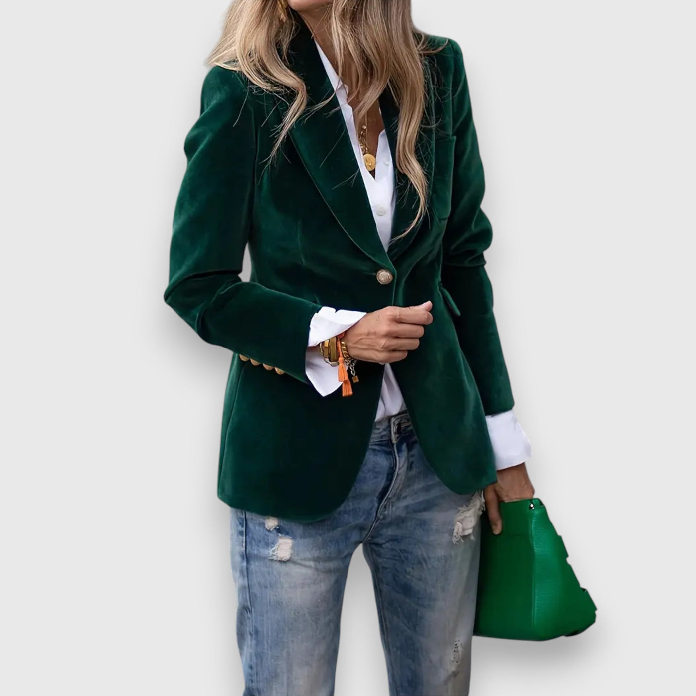 Mia | Elegant One-Button Blazer
