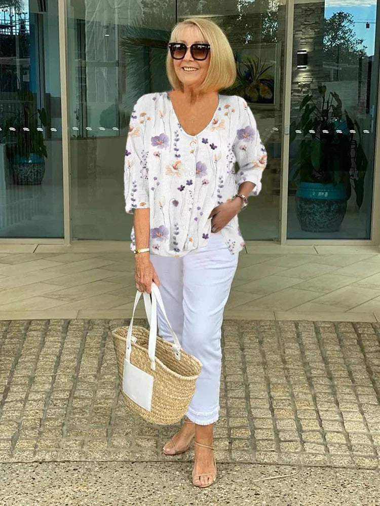 Sophie | Floral Comfort Top