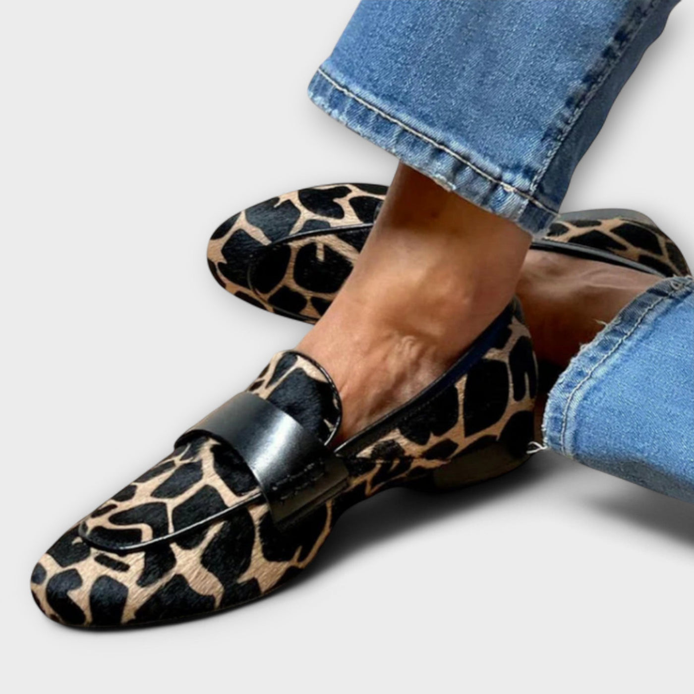 Madison | Orthopedic Leopard Loafers