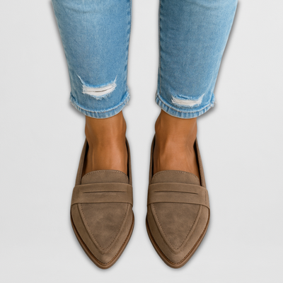 Hannah | Orthopedic Suede Loafers