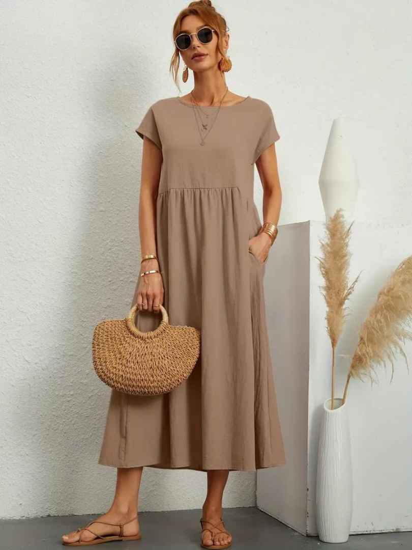 Emily | Breezy Midi Dress