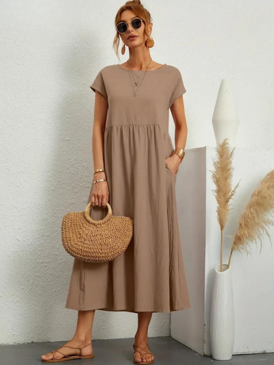 Emily | Breezy Midi Dress