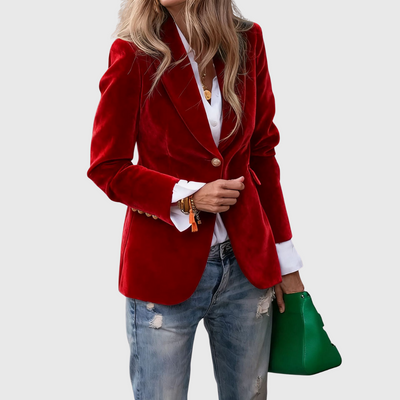 Mia | Elegant One-Button Blazer