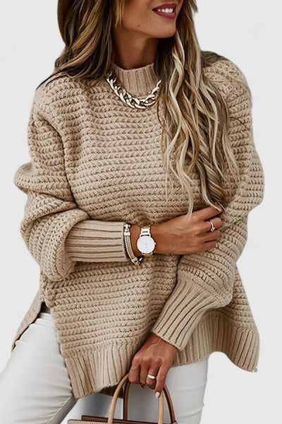 Fiona | Relaxed Slit Sweater
