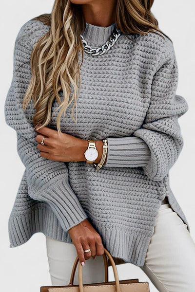 Fiona | Relaxed Slit Sweater