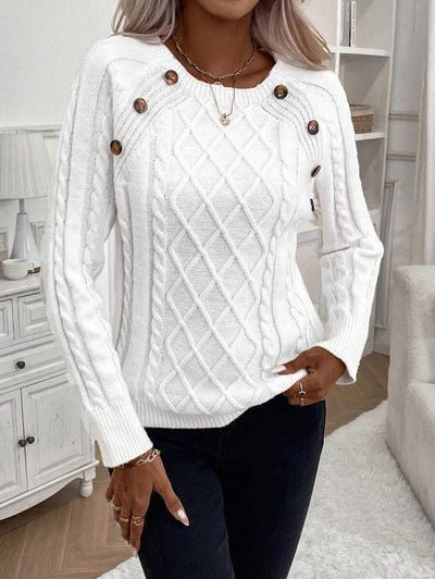 Megan | Stylish Cable Knit Jumper