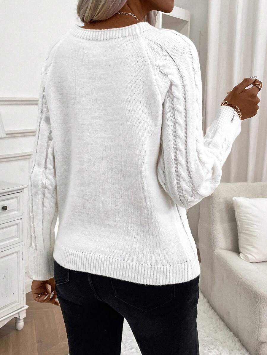 Megan | Stylish Cable Knit Jumper