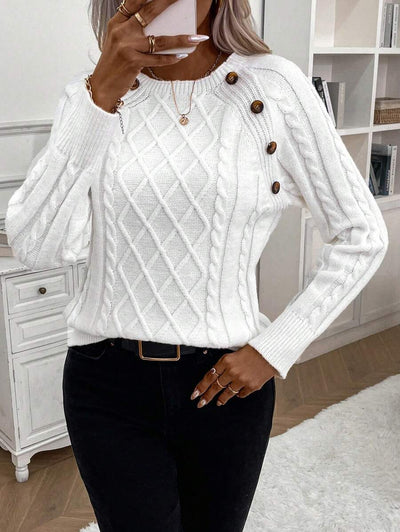 Megan | Stylish Cable Knit Jumper