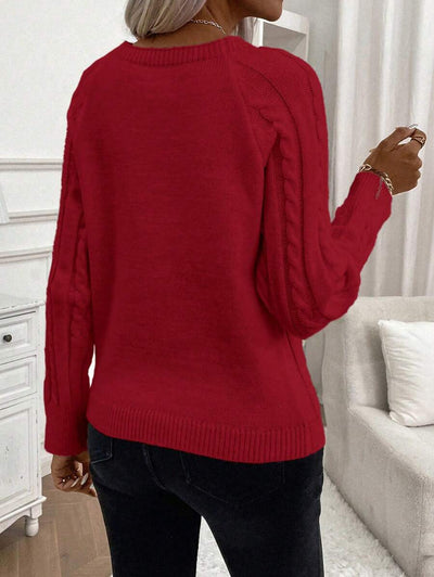 Megan | Stylish Cable Knit Jumper