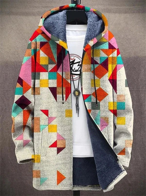 Megan | Artistic Print Cardigan