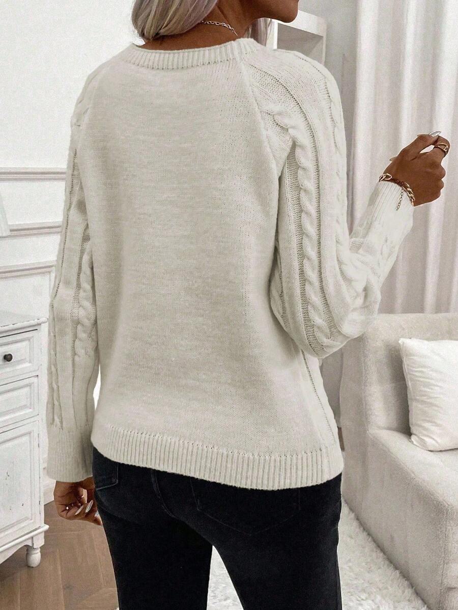 Megan | Stylish Cable Knit Jumper