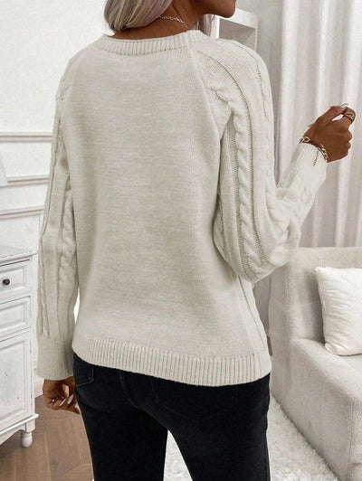 Megan | Stylish Cable Knit Jumper