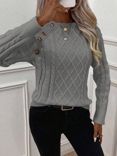 Megan | Stylish Cable Knit Jumper