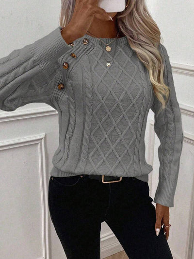 Megan | Stylish Cable Knit Jumper