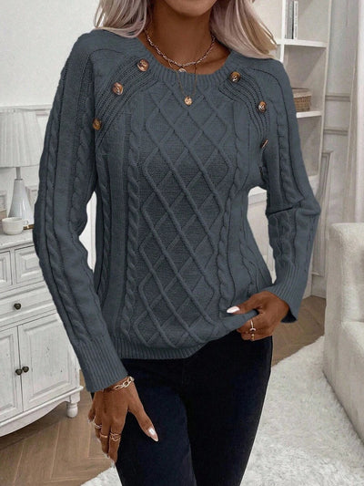 Megan | Stylish Cable Knit Jumper