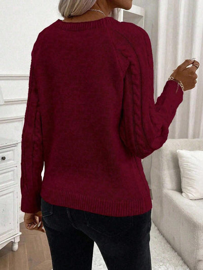 Megan | Stylish Cable Knit Jumper