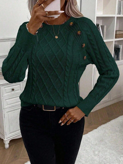 Megan | Stylish Cable Knit Jumper