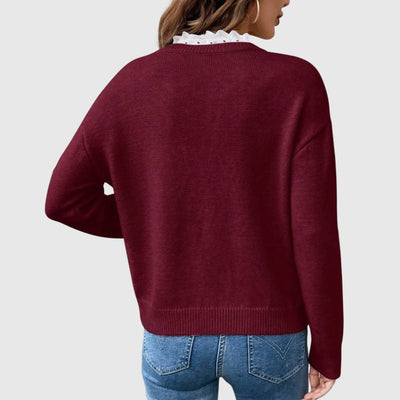 Lila | Elegant Lace Top