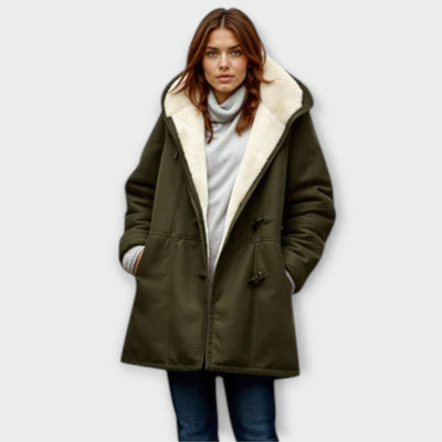 Hannah | Stylish Fur-Lined Coat