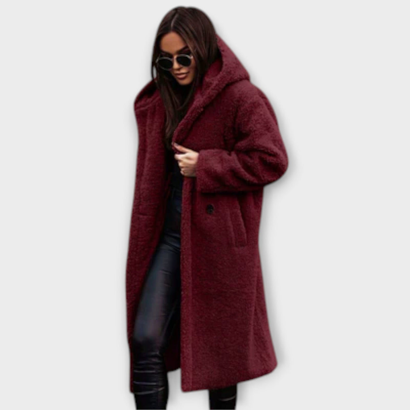 Megan | Stylish Knee-Length Coat