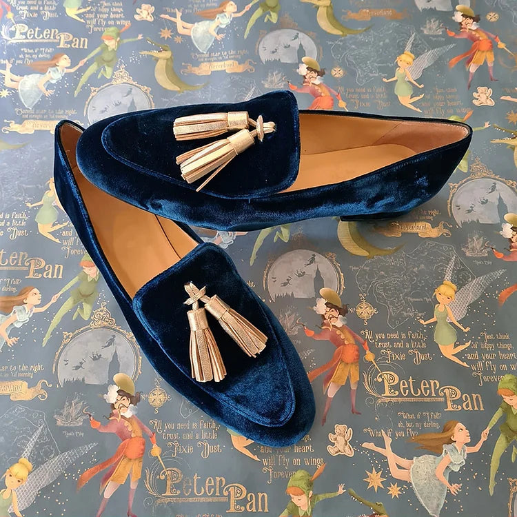Samantha | Orthopedic Velvet Loafers
