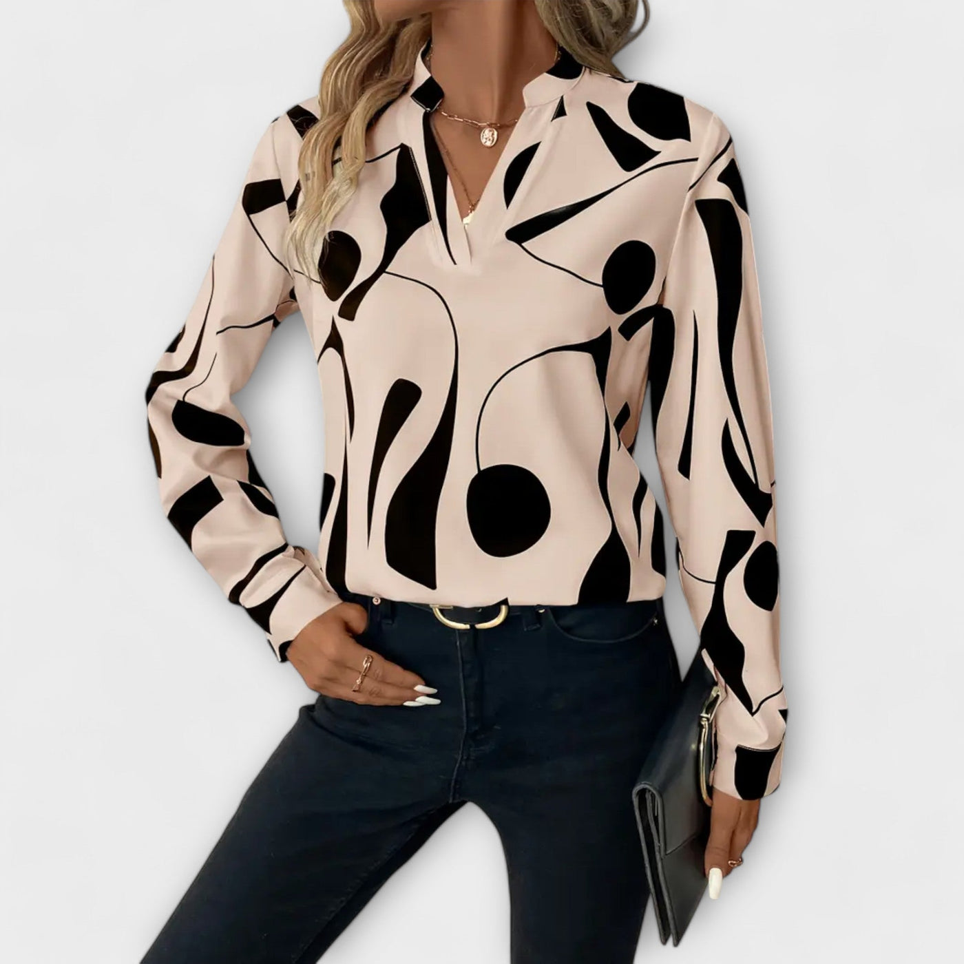 Savannah | Elegant Long Sleeve Top