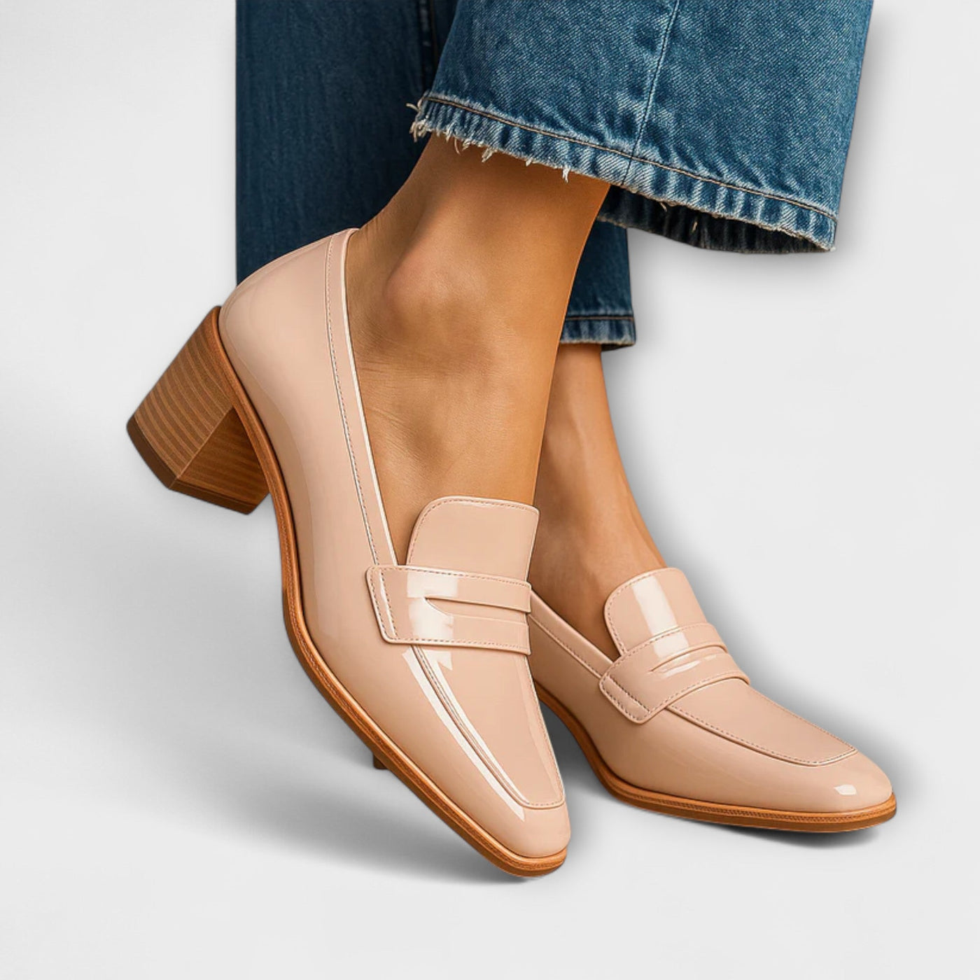 Sophia | Elegant Block Loafers