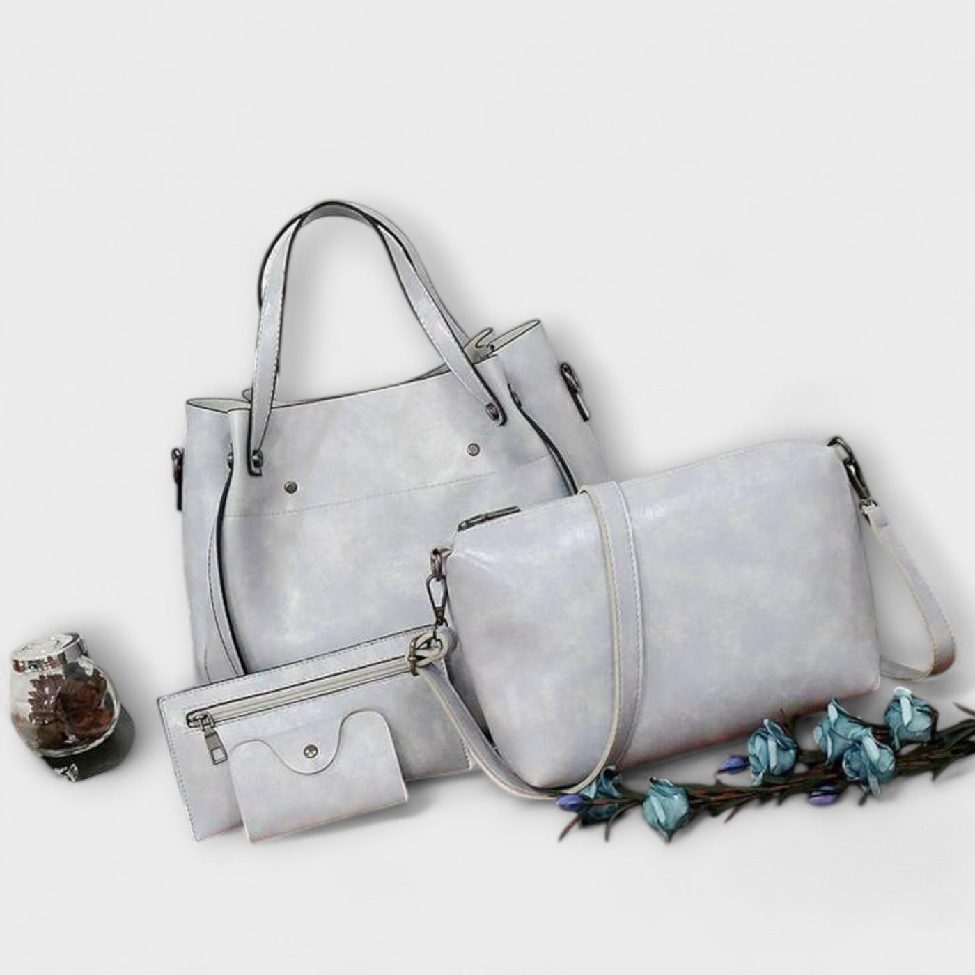 Linda | Sophisticated Handbag (4pc set)