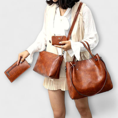 Linda | Sophisticated Handbag (4pc set)