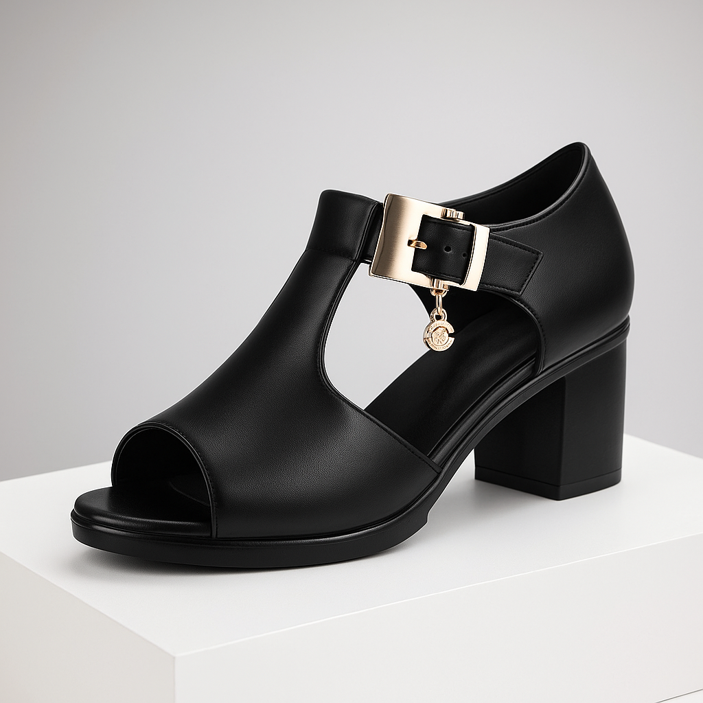 Madison | Elegant Open-Toe Heels