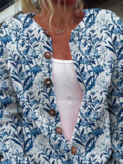 Hannah | Timeless Floral Cardigan
