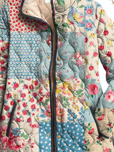 Gina | Floral Quilted Jacket