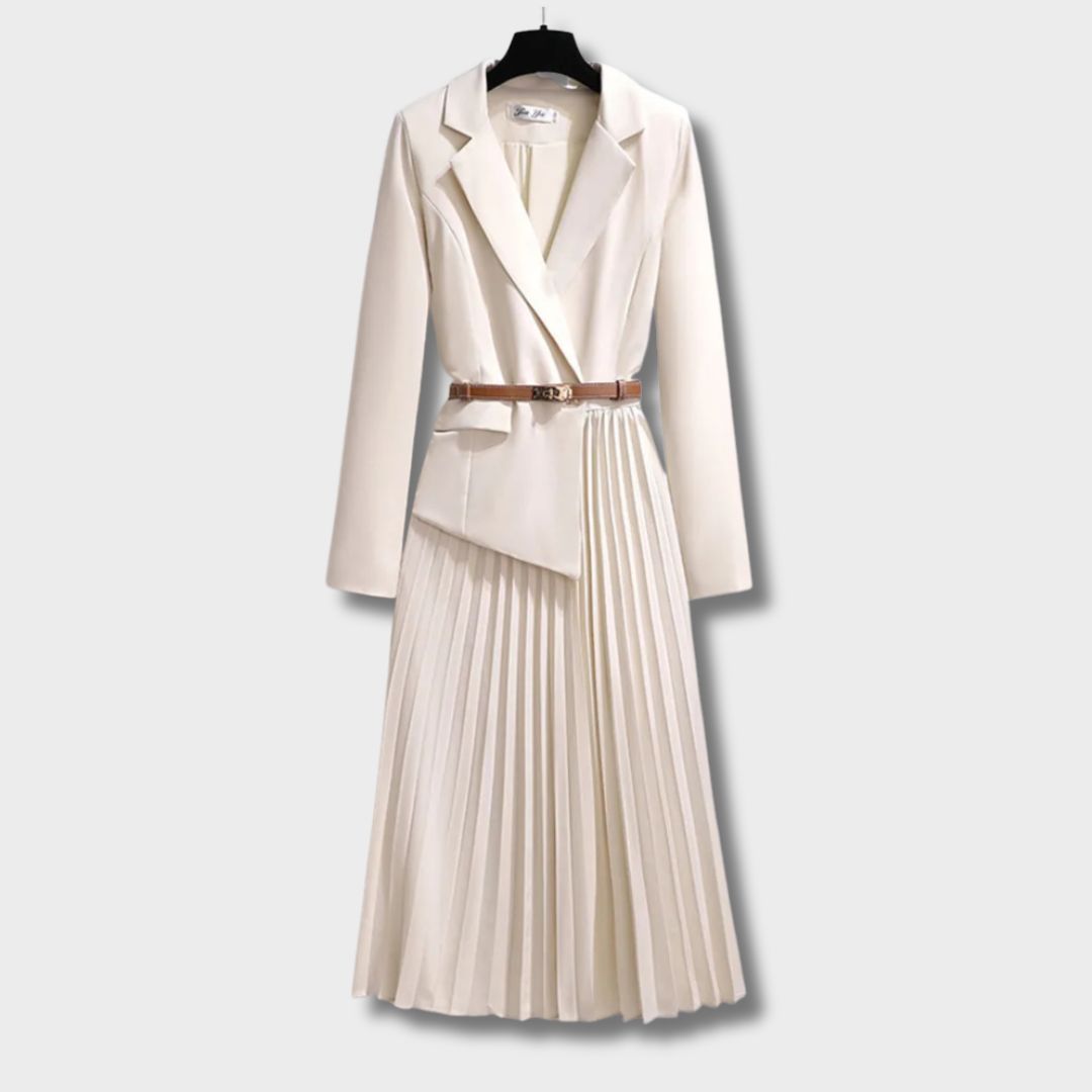 Claire | Elegant Pleated Dress
