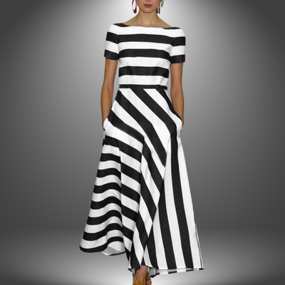 Alyssa | Timeless Striped Dress