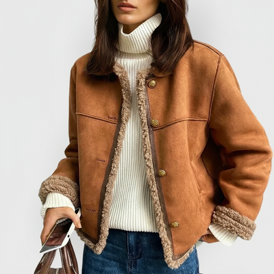 Victoria | Elegant Leather Jacket