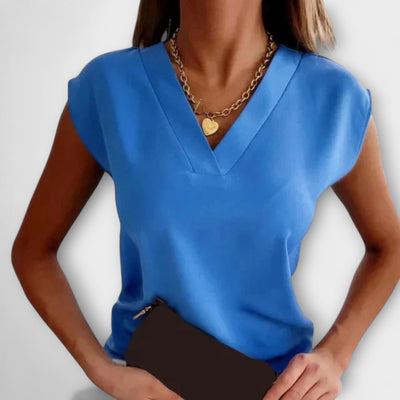 Mia | Casual V-Neck Top