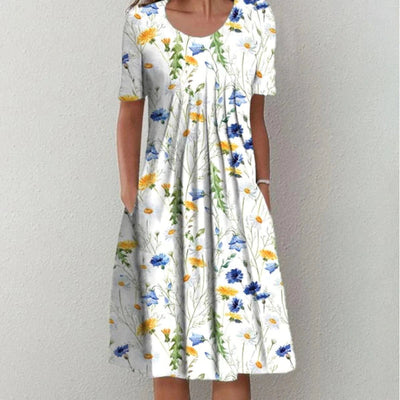 Mia | Flattering Floral Dress