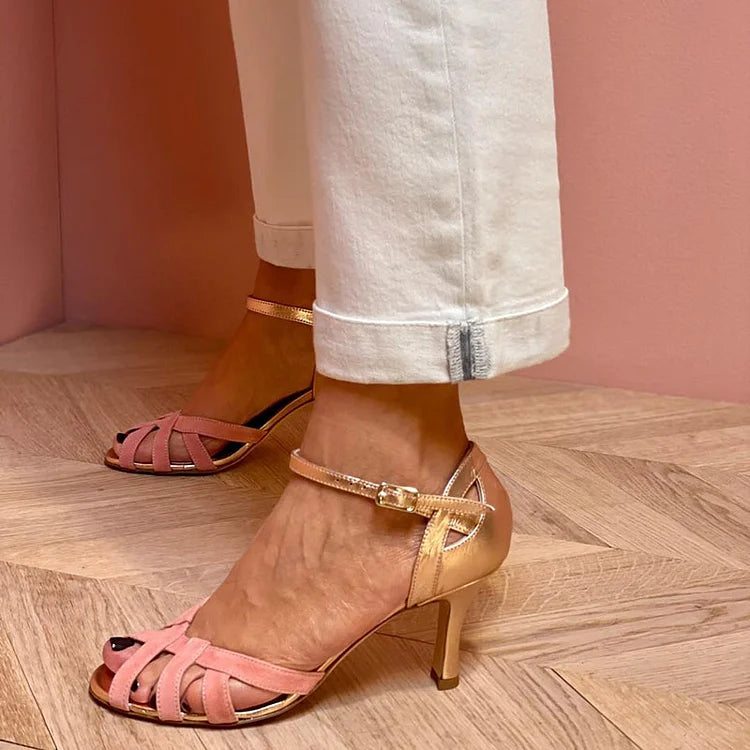 Linda | Chic Peach Heels