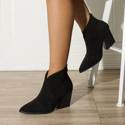 Katherine | Suede Ankle Boots