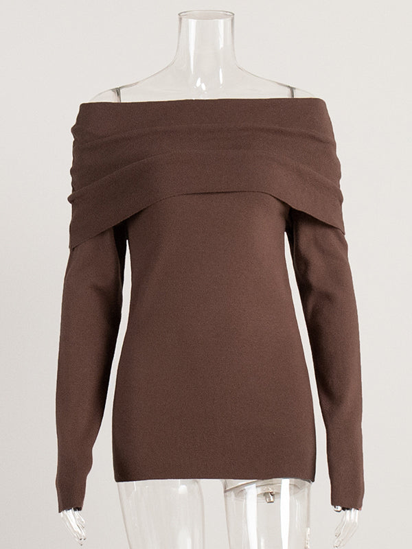 Maya | Chic Off-Shoulder Sweater