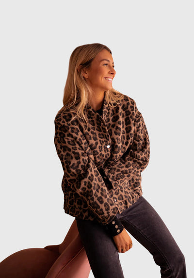 Hannah | Chic Leopard Jacket