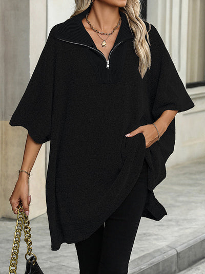 Chloe | Cozy Poncho Sweater