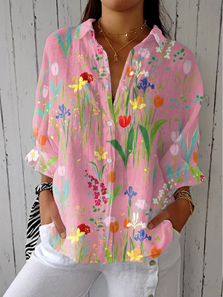 Erin | Meadow Floral Shirt