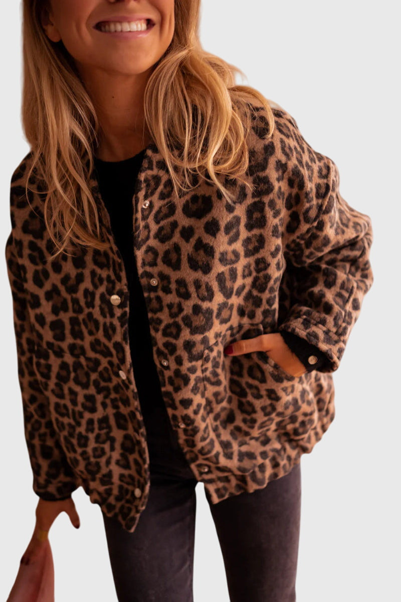 Hannah | Chic Leopard Jacket