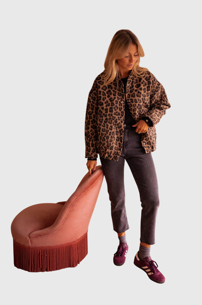 Hannah | Chic Leopard Jacket