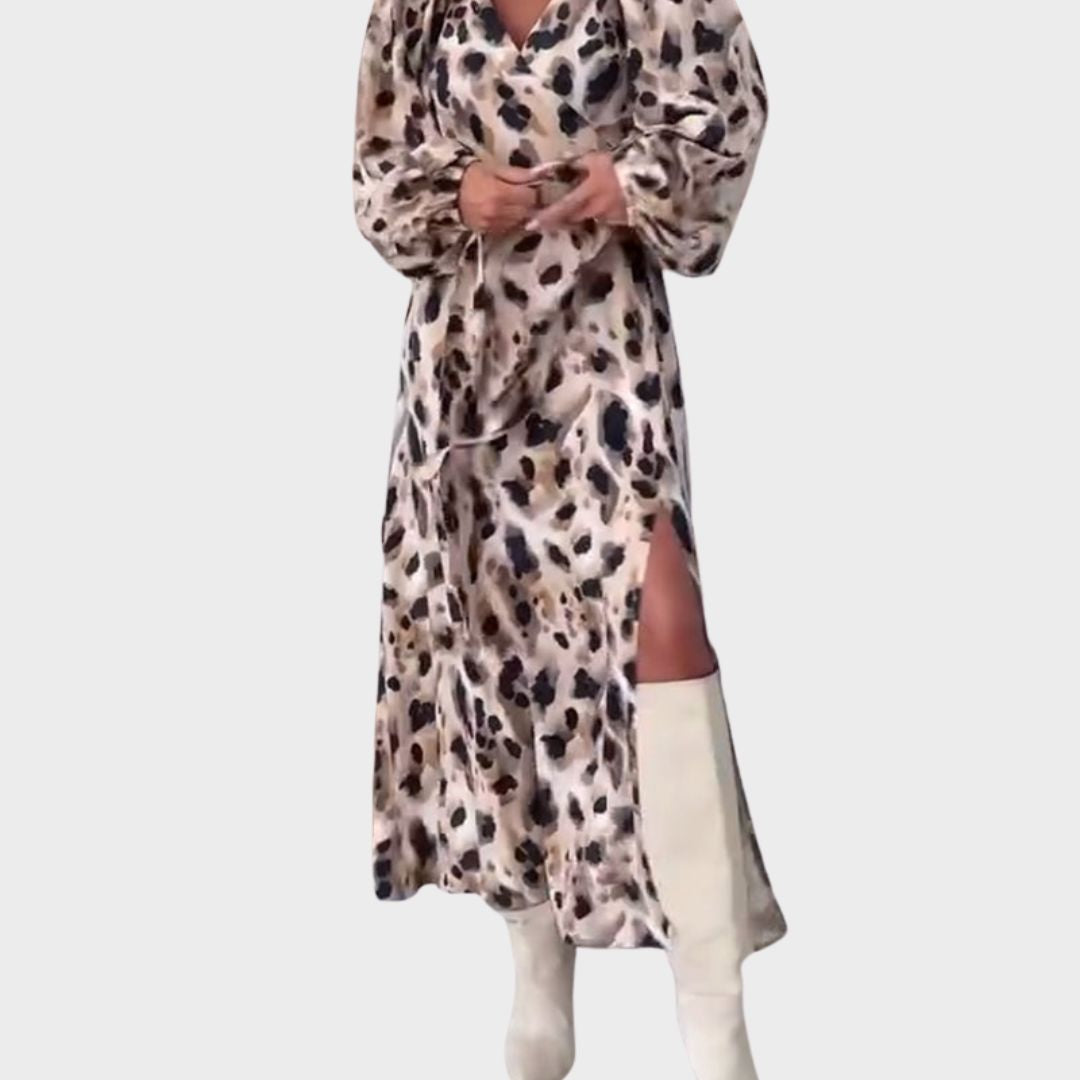 Madeline | Elegant Printed Dress